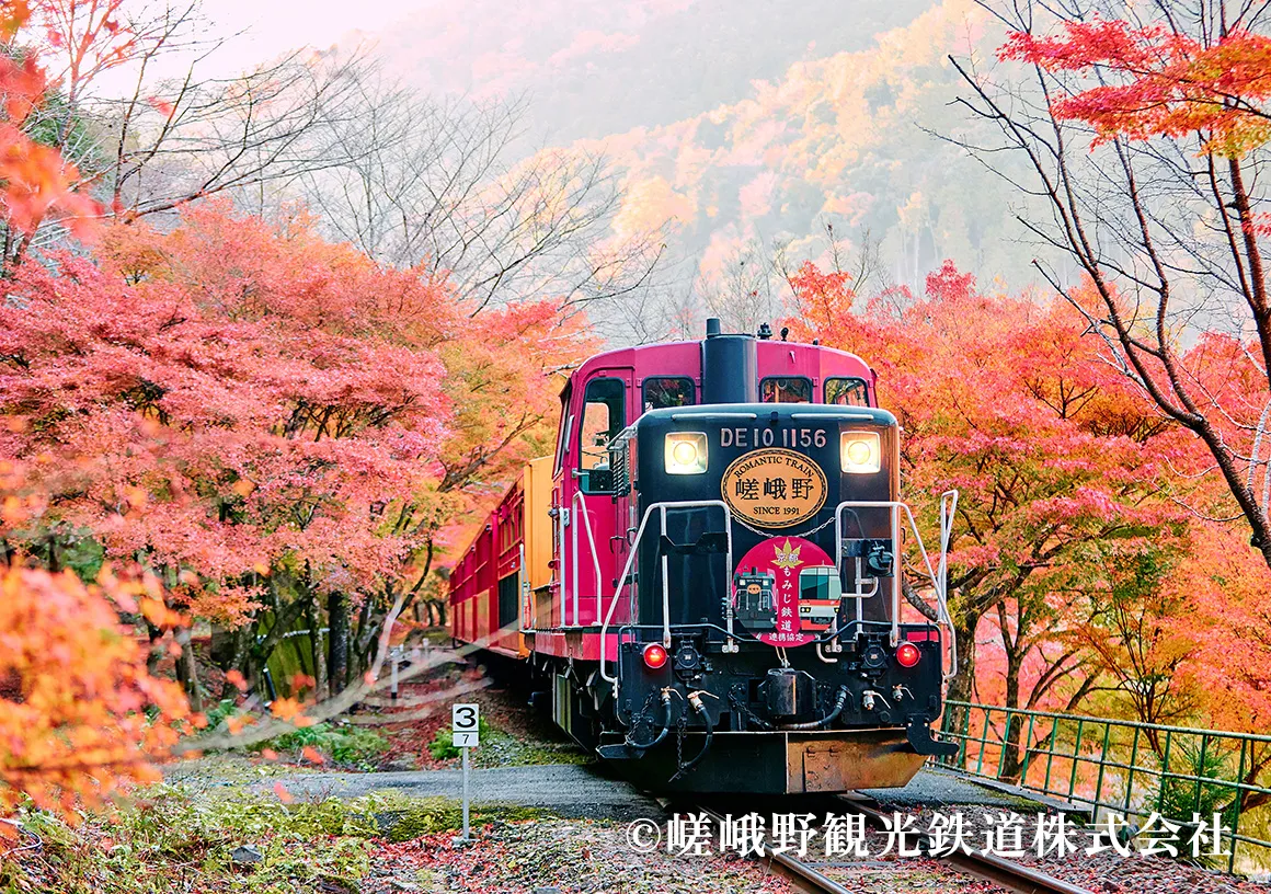 嵯峨野トロッコ列車 嵯峨駅から亀岡駅