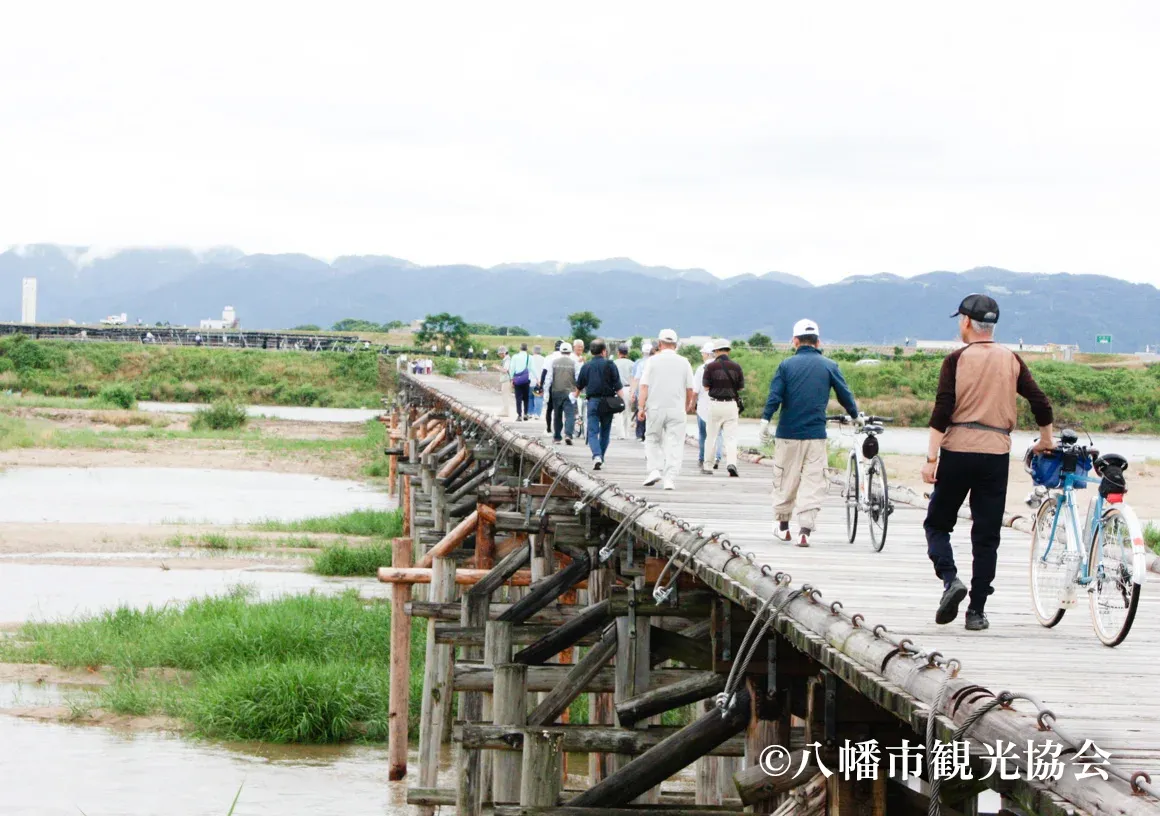 流れ橋（上津屋橋）
